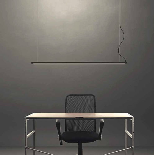 Luce a sospensione - LINEA DARK - TEAM ITALIA - LED / lineare / IP20
