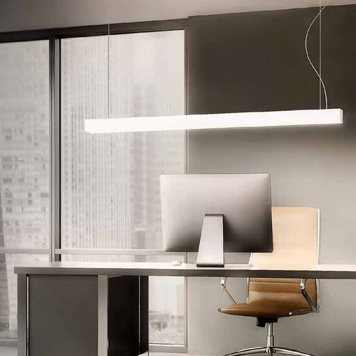 Luce a sospensione - MINISIMPLY - TEAM ITALIA - da incasso a soffitto / LED / lineare