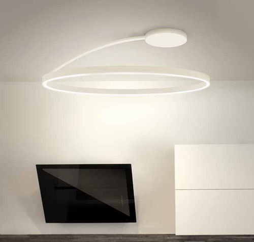 Plafoniera contemporanea - BELLAI HOME - TEAM ITALIA - rotonda / in alluminio estruso / in PMMA