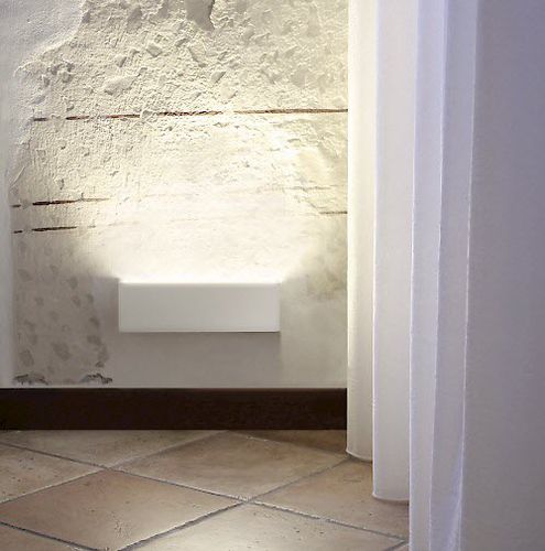 Applique contemporanea - SIMPLY - TEAM ITALIA - da esterno / in metallo / lineare