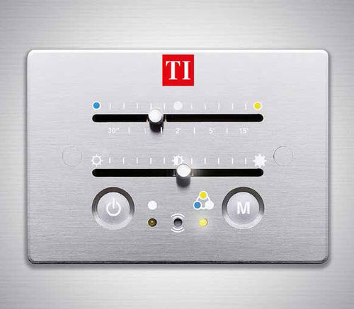 Dimmer per illuminazione - 9010 - TEAM ITALIA - a pulsante scorrevole / ad incasso / doppio