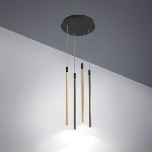 Lampada a sospensione - TUBÌCO  - TEAM ITALIA - in alluminio verniciato / contemporanea / con cavo