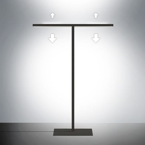 Lampada da terra - EDGE - TEAM ITALIA - in metallo / contemporanea / con cavo