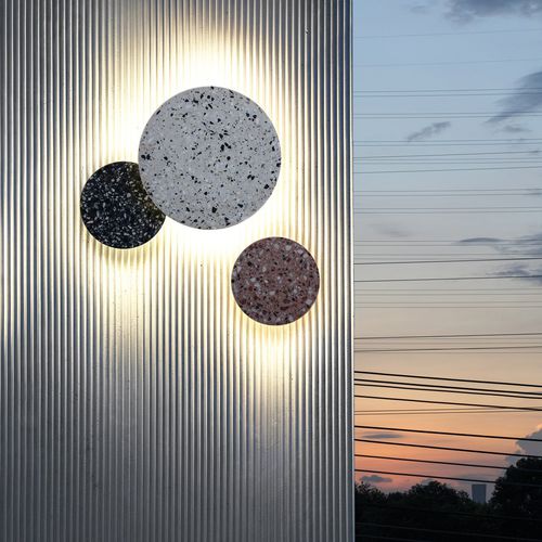 Applique contemporanea - PIN - BENTU DESIGN - da interno / in alluminio / in acrilico