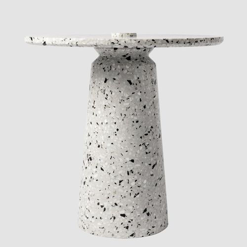 Tavolo d'appoggio contemporaneo - 8 - BENTU DESIGN - in pietra / in calcestruzzo / con supporto in calcestruzzo