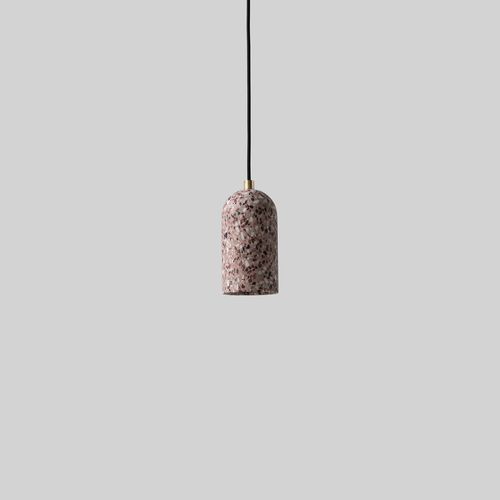 Lampada a sospensione - U - BENTU DESIGN - in calcestruzzo / in pietra / contemporanea