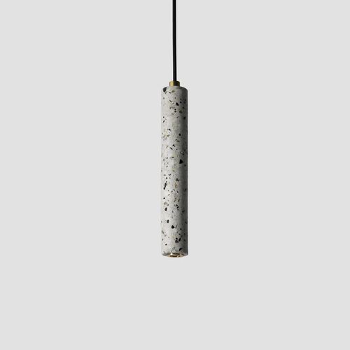Lampada a sospensione - BANG - BENTU DESIGN - in ottone / in calcestruzzo / contemporanea