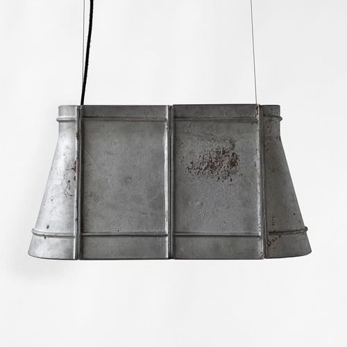 Lampada a sospensione - O ZERO - BENTU DESIGN - in ghisa di alluminio / contemporanea / con cavo