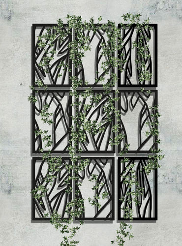 Graticolato per giardino verticale - FORÊT - PALISSA DESIGN - in metallo verniciato