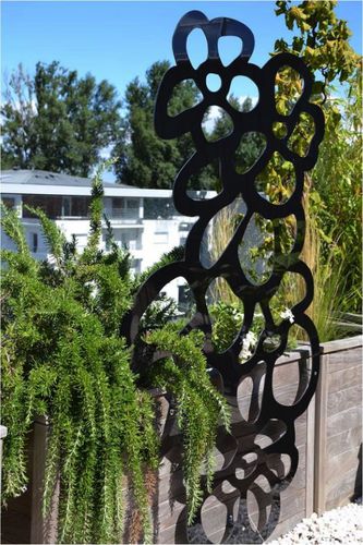Graticolato per giardino verticale - FLEUR : 967-13 - PALISSA DESIGN - in metallo verniciato