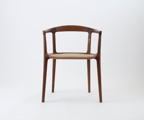 Sedia contemporanea - DC10 - Miyazaki Chair Factory - in legno / per uso residenziale / con braccioli