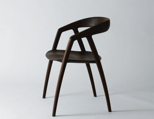 Sedia da pranzo contemporanea - DC09 - Miyazaki Chair Factory - da interno / in legno massiccio / per uso residenziale