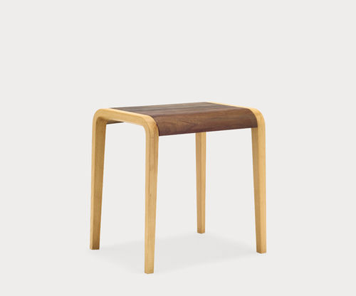 Sgabello contemporaneo - MEJI - Miyazaki Chair Factory - in legno / in legno curvato