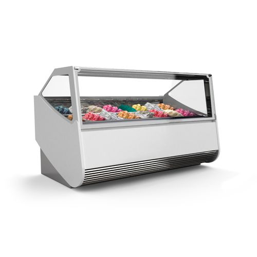 Vetrina refrigerata espositiva - SCOOP - JORDAO - per ristorante / per pasticceria / in metallo