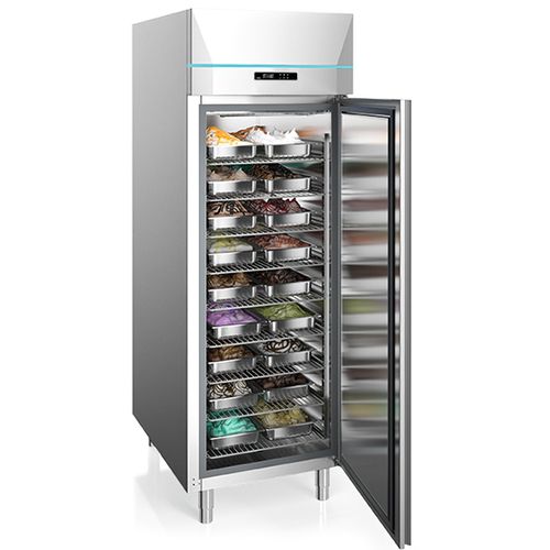 Armadio frigorifero negativo - NEXT A5 - JORDAO - positivo / per gelato / argentato