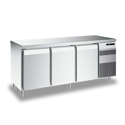 Bancone refrigerato professionale - NEXT A5 - JORDAO - 3 porte / con sportello / senza cassetti