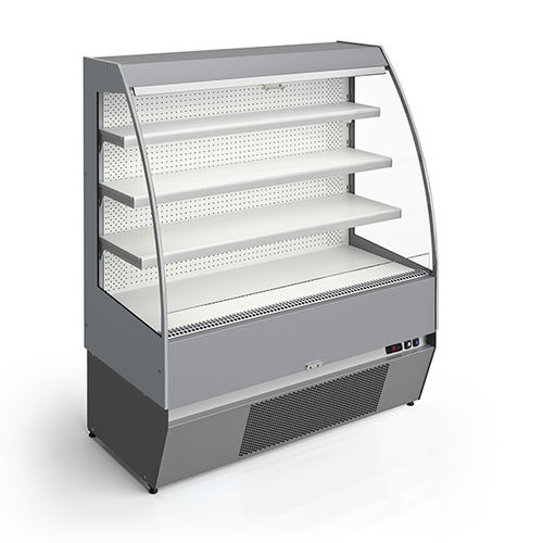 Vetrina refrigerata espositiva - VICTORY - JORDAO - con scaffali / per negozio / in acciaio inossidabile