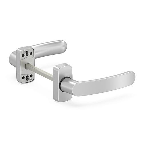 Maniglia per porta - POLARIS - STAC - in acciaio inossidabile / in alluminio / in Zamak