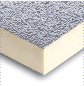 Pannello sandwich isolante per facciata ventilata - AI6 - Stiferite - per pavimento / per muro / bifacciale in alluminio