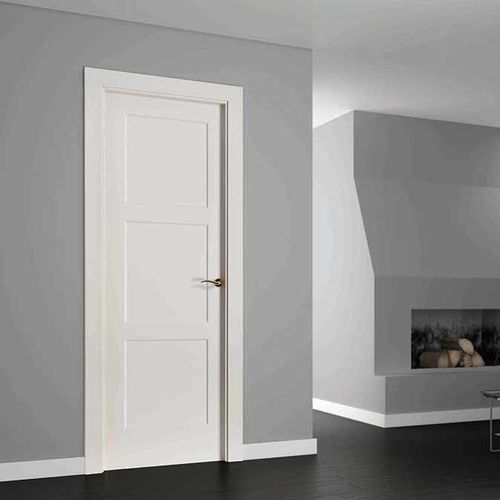Porta da interno - LACADA : GRECO - Portes Castalla - in legno / battente / senza vetri