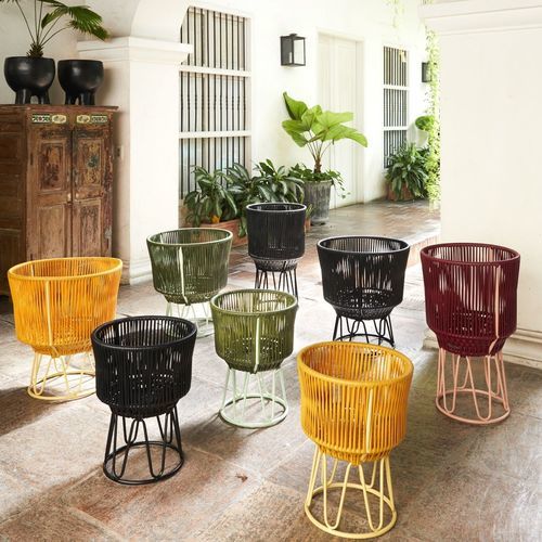 Portavaso in plastica riciclata - CIRCO - Ames design - in acciaio galvanizzato