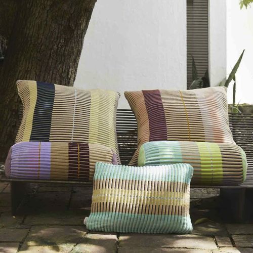 Cuscino rettangolare - CHUMBES - Ames design - a righe / per uso residenziale / in cotone