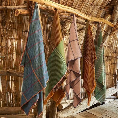 Plaid in lana - MULERA - Ames design