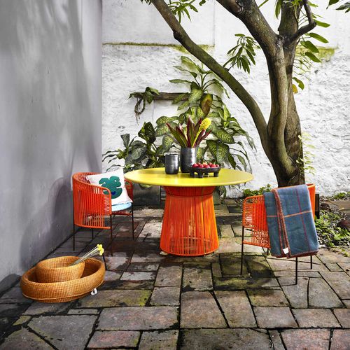 Sedia contemporanea - CARIBE - Ames design - da interno / in plastica riciclata / in PVC