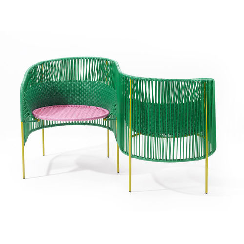 Poltrona contemporanea - CARIBE - Ames design - in PVC / in metallo / in plastica riciclata