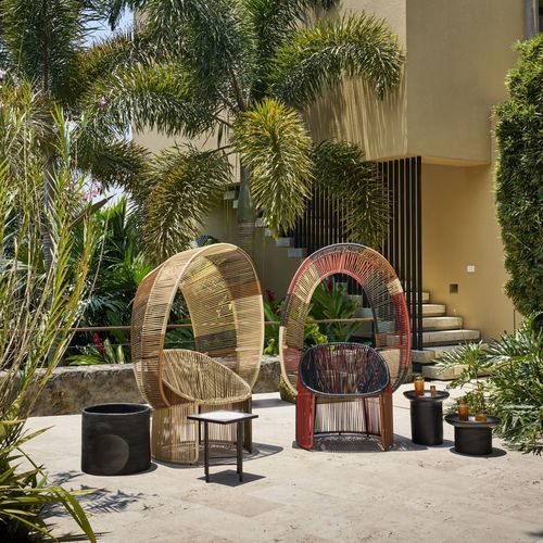 Sedia contemporanea - CARTAGENAS  - Ames design - da esterno / da interno / da giardino