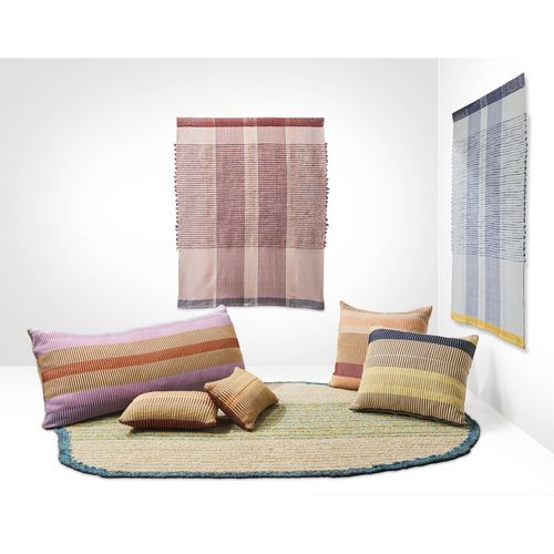 Tappeto contemporaneo - UILAS - Ames design - a motivi / in fibra vegetale / tessuto a mano