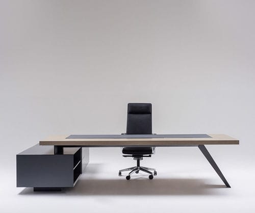 Scrivania direzionale - ARROW - Ersa - contemporanea / in legno / in metallo