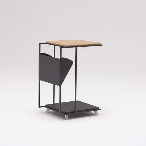 Tavolo d'appoggio contemporaneo - FRAME C - Ersa - in legno / in metallo / rettangolare