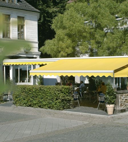 Tenda da sole autoportante - DUAL - Kadeco Sonnenschutzsysteme GmbH - a cassonetto / a motore / contract