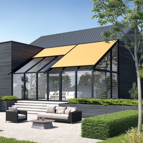 Veranda montata in superficie - 510 EF - Kadeco Sonnenschutzsysteme GmbH - in tessuto