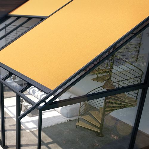 Veranda montata in superficie - 520 - Kadeco Sonnenschutzsysteme GmbH - in tessuto / in alluminio