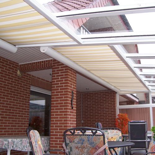Veranda montata in superficie - 525 - Kadeco Sonnenschutzsysteme GmbH - in tessuto