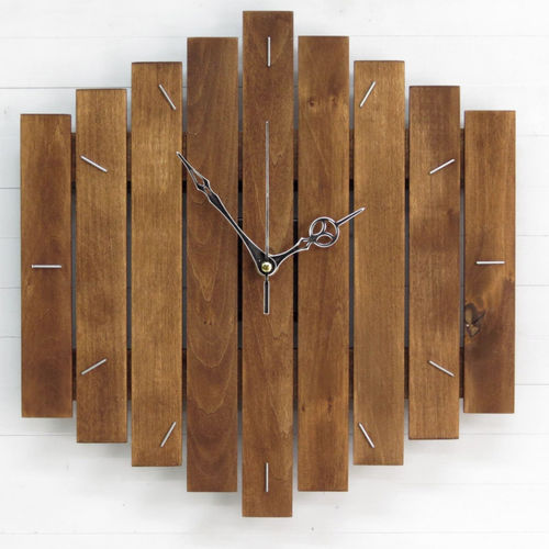 Orologio contemporaneo - ROMB - Paladim Handmade - a muro / analogico / in legno