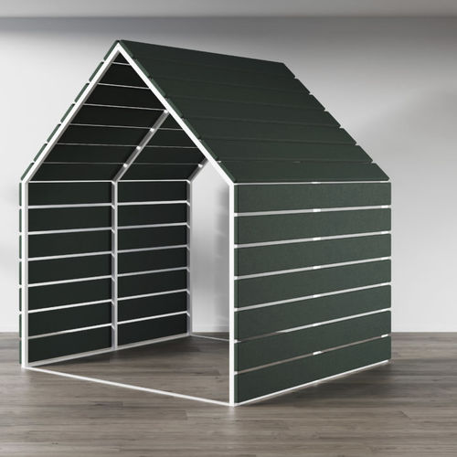 Isola di privacy per ufficio acustica - BARN 270 - GLIMAKRA - per riunioni / in metallo / in MDF