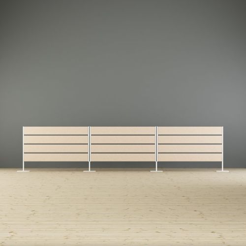 Barriera di protezione - FENCES - GLIMAKRA - acustica / autoportante / in MDF
