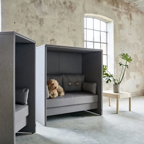 Divano contemporaneo - LIMBUSSIT - GLIMAKRA - in tessuto / con schienale alto / 100% riciclabile
