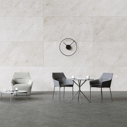 Sedia contemporanea - CHIC  - Profim - da interno / in tessuto / in pelle