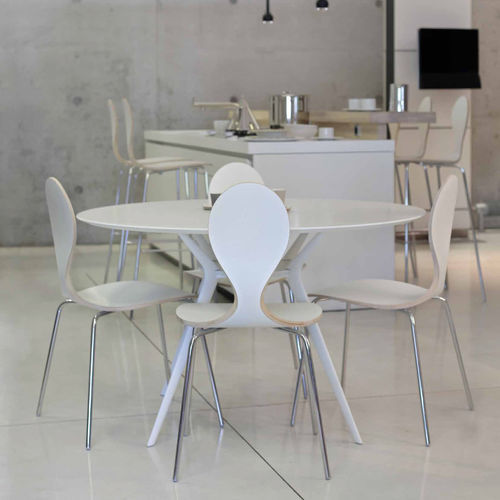 Sedia design - PYT - Plycollection - da interno / in faggio / in lana