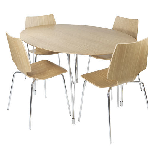 Tavolo da pranzo design - NORTH - Plycollection - in rovere / in noce / in legno compensato