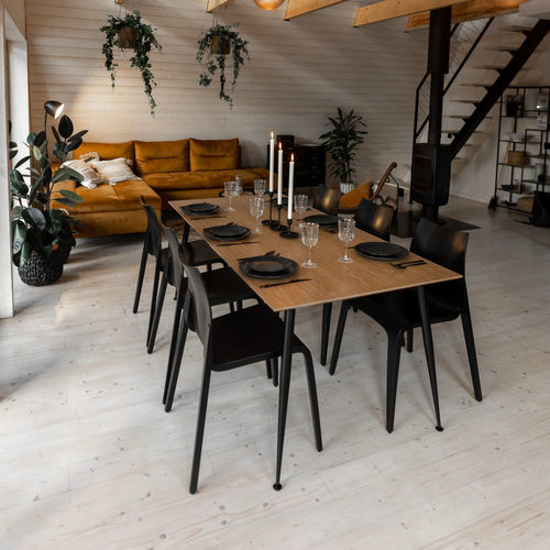 Tavolo da pranzo design - NORTH - Plycollection - in rovere / in noce / in legno compensato