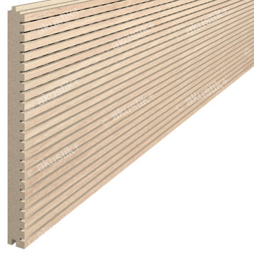 Pannello acustico per soffitto - 8/2 - akustik plus Behringen GmbH & Co. KG - per muro / per parete / in legno