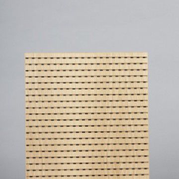 Pannello acustico per soffitto - LINEAR 10,6/2(8) - akustik plus Behringen GmbH & Co. KG - per muro / in MDF / in melaminico