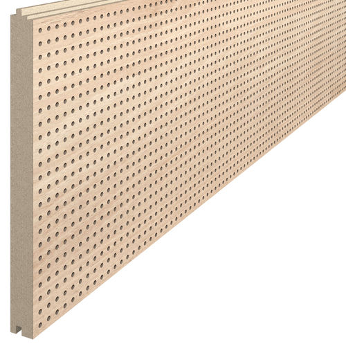 Pannello acustico per soffitto - SLIMLINE 8/8/3 - akustik plus Behringen GmbH & Co. KG - per muro / per parete / in legno