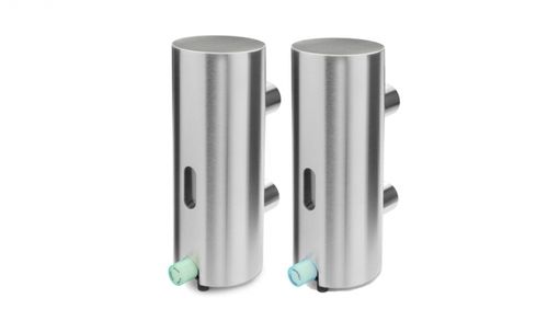 Distributore di sapone professionale - 14704502011 - D-Line - da parete / in acciaio inossidabile / manuale