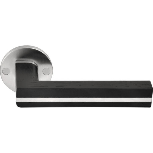 Maniglia per porta - TWO PBL22/50 - Formani - in acciaio inossidabile / in rovere / contemporanea